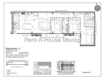 Departamento en Venta en Cerrada Felix Cuevas, Tlacoquemecatl del Valle RU 25-1050.