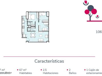 Departamento en Venta en Santo Tomas Azcapotzalco GIS 25-130