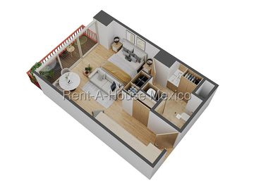 Departamento en Venta Cuauhtémoc-San Rafael 25-2871 JAS