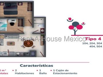 Departamento en Venta (Proyecto) en Cuauhtémoc, Doctores  AM. 25-2428