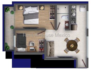 Departamento en Venta (Proyecto) en Cuauhtémoc, Doctores  AM. 25-2428