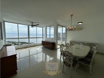 Vendo apartamento amplio vista al mar San Francisco L.T