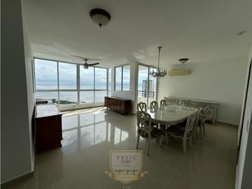 Vendo apartamento amplio vista al mar San Francisco L.T