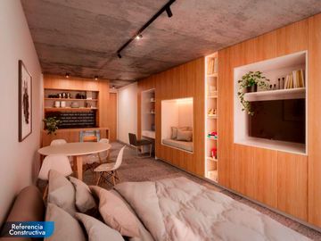 Venta departamento monoambiente en Pichincha