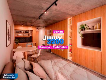Venta departamento monoambiente en Pichincha