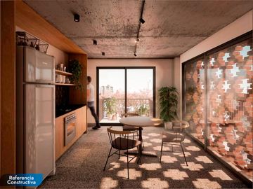 Venta departamento monoambiente en Pichincha