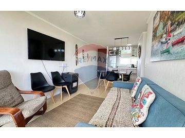 Hermoso dpto. frente al mar - Amoblado - 3D 1B 1E
