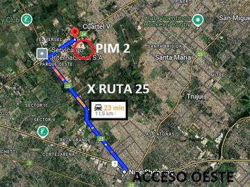 1.500 m2 Depósito en  Alquiler a Estrenar