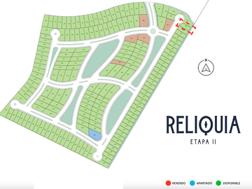 Terreno en Venta en Reliquia Etapa II, Hunucmá