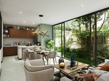 BONA: Departamento de 2 habitaciones en Temozón Norte, Mérida!