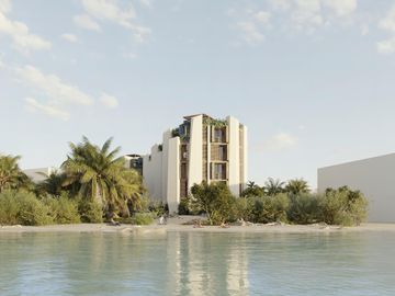 Departamento de Inversión en Holbox a Pie de Playa