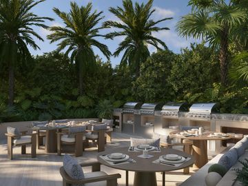 DEPARTAMENTO EN VENTA EN MIAMI 1 HABITACIÓN CON BAR, JACUZZI, ALBERCA