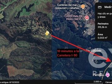Casa en Venta en Vende sitio 5000 m2 casa 56 m2 Pichilemu