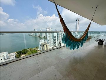 EN VENTA y/o ARRIENDO  PENTHOUSE EN BOCAGRANDE - NAVALERA