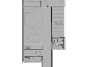 3 AMBIENTES / VENTA / VILLA CRESPO