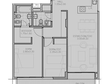 3 AMBIENTES / VENTA / VILLA CRESPO