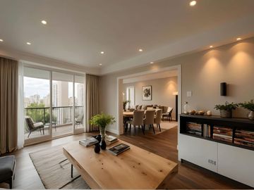 Venta departamento 6 ambientes, Caballito - Piso alto,construcción sólida a refaccionar-Apto crédito