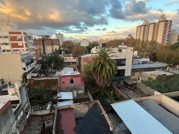 MONOAMBIENTE 5TO PISO CONTRAFRENTE CON BALCON - SANTOS LUGARES