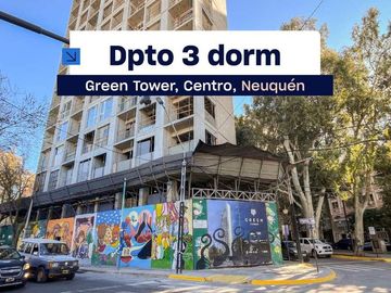 Dpto 3 dorm en venta Green Tower - Centro Neuquén