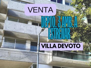 Venta Departamento A Estrenar 3 Ambientes Zona Villa Devoto
