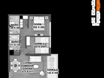 Departamento en Venta en Ñuñoa, Estadio Nacional, Gillermo Mann