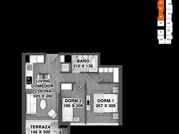 Departamento en Venta en Ñuñoa, Estadio Nacional, Gillermo Mann
