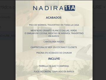 NADIRA Casa en venta en Cholul