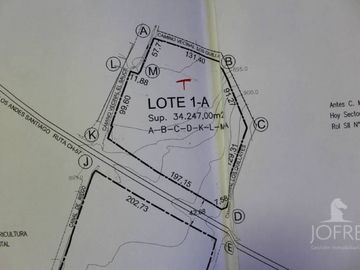 LOTE DE 3,4 HECTAREA CERCA DE PUERTO TERRESTRE,  LOS ANDES