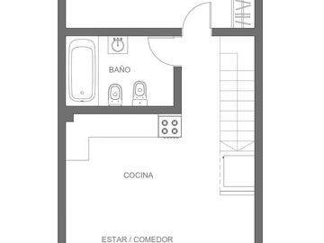 PH con terraza propia y parrilla en venta en Villa Pueyrredon