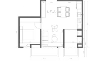 VENTA DEPARTAMENTO DOS AMBIENTES CHACARITA