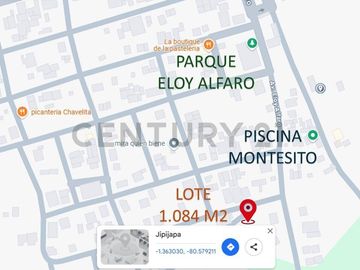 TERRENO EN VENTA EN JIPIJAPA A 5 MIN DEL TERMINAL