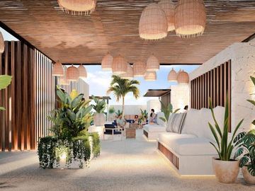 Departamento Loft en venta en Cancún con amenidades premium y amueblado