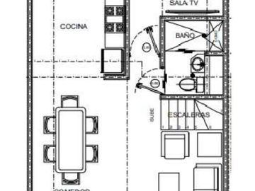 CASA EN PREVENTA CON ENTREGA EN 6 MESES, 4 HABITACIONES UNA EN PLANTA BAJA
