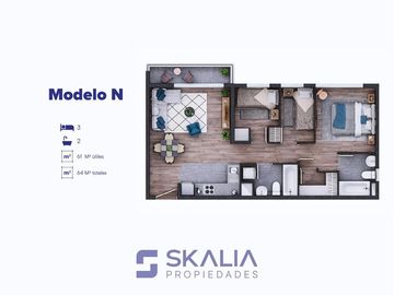 Departamento en Venta en Av. Manuel Rodríguez 1049