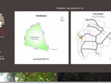 Terreno en Venta en fraccionamiento ecológico con Casa Club