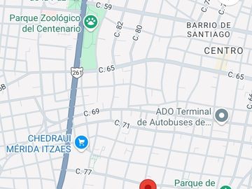 Casa para remodelar con Garage en el Centro de Mérida.