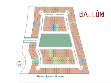 Terreno en Venta en Privada Bajlum, Ebulá, Izamal