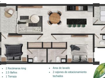 Departamento en venta en Cancún (1525)