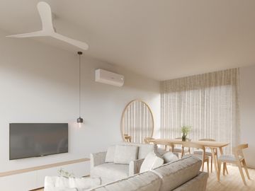 Departamento en  EN VENTA ESTUDIO EN PLAYA DEL CARMEN CON ALBERCA, SEGURIDAD 24/7 Y GIMNASIO