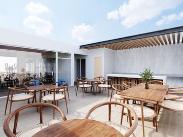 Departamento en  EN VENTA ESTUDIO EN PLAYA DEL CARMEN CON ALBERCA, SEGURIDAD 24/7 Y GIMNASIO