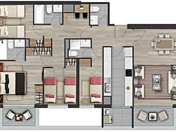Departamento en Venta en Avenida Vespucio con Helsinski