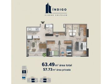 Vendo apartamento en ndigo. Sector Viva envigado