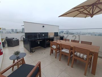 Depa Pet friendly en alquiler en Linsidro con cochera