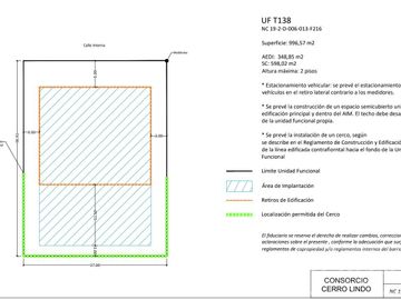 Terreno en venta - Cerro Lindo, en el centro de Bariloche.