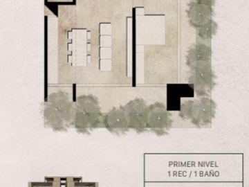 Departamento en venta Bacalar de 1 habitación | único con acceso directo a la laguna| Gym