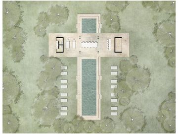 Departamento en venta Bacalar de 2 habitaciones en planta baja, con jardín | Acceso directo a la laguna