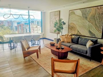 Departamento de Venta 3D con Balcón Sector. González Suárez