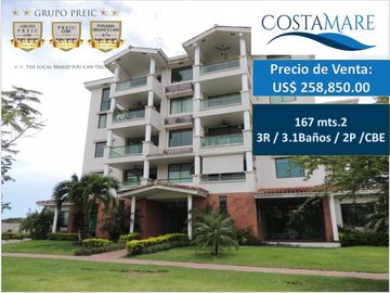 Venta de Apartamento Nuevo 167 mts2 en Costa Sur PH Costamare.