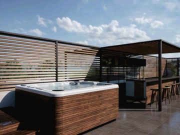 Departamento Nuevo en Venta con Roof-top y Jacuzzi – Cancún