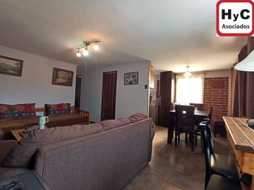 128terreno 2 hab 1 baño 2 est metro del sol